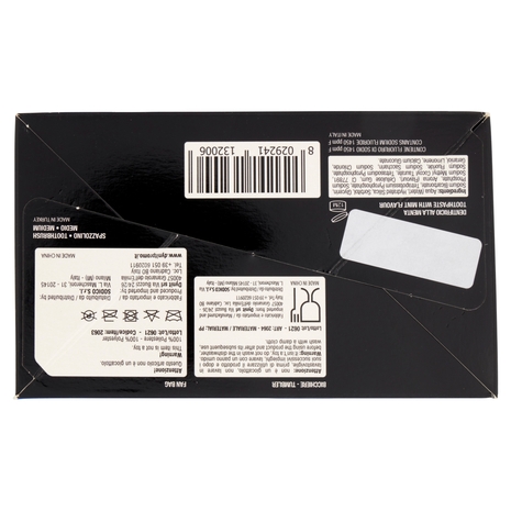 Inter Dentifricio menta 75 ml, Bicchiere, Spazzolino setole medie, Fan Bag